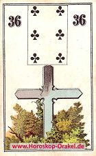Wüst Lenormand das Kreuz