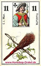 Wüst Lenormand die Ruten